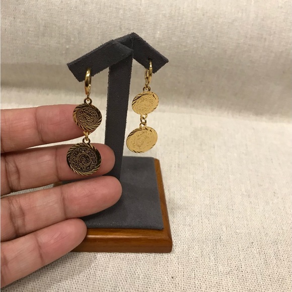 New- Lira Jewelry Set For Women, Coin Jewelry Set, Middle East Jewelry, Arab - Picture 6 of 7